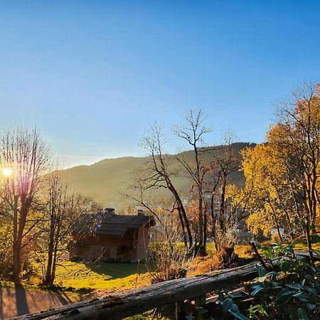 Logement A Megeve Avec Jardin Kültér fotó