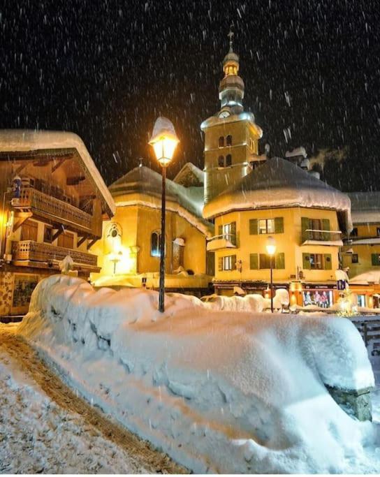 Logement A Megeve Avec Jardin Kültér fotó
